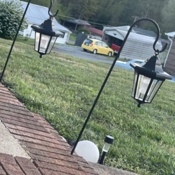 4 Pack Solar Hanging Lights Outdoor, Solar Powered Garden Decorative Lantern - Picture 2 of 2